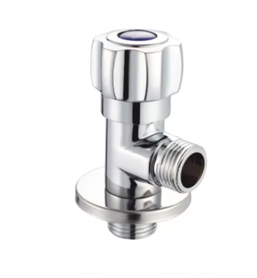 Valva de ângulo de banheiro de 3 vias com aço inoxidável SUS304 e assistência pós-venda