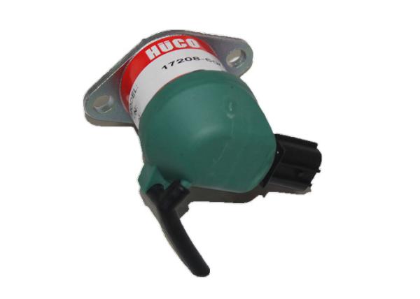 Solenoide 17208-60010 da parada do cobre das peças sobresselentes da máquina escavadora de Kubota KX71