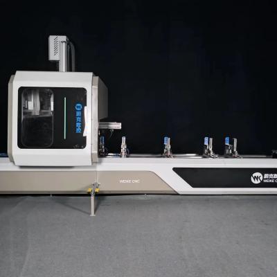 RTCP Aluminum Window Profile Cutting Machine 7m 4 Axis CNC Mill Drill Machine