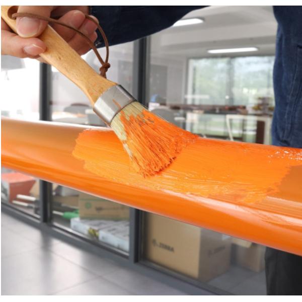 2PCS Chalk Paint Wax Brush Plated Ferrule  For Furniture