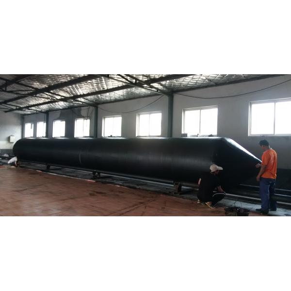 Natural Rubber Boat Ship Launching Airbags D1.5*L10m Marine Rubber Airbag