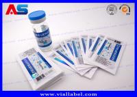 Etiquetas farmacêuticas feitas sob encomenda do holograma 10ml Vial Labels Adhesive Prescription Medicine da cópia