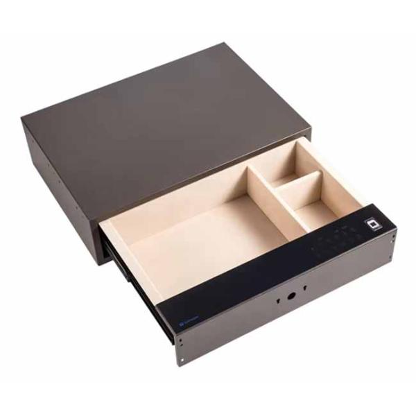 Digital Touch Screen Password Wardrobe Cabinet Fingerprint Drawer Lock Box Jewelry Key Safe Box