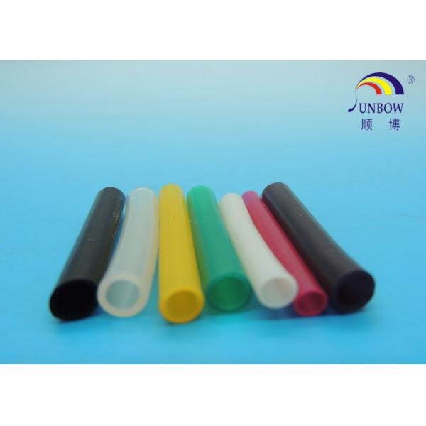 Heat Resistant Custom Extrusion Silicone Rubber Tube 200C Black Clear White