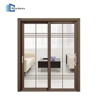 Accueil Porte coulissante en verre double, Porte coulissante en verre aluminium Les fabricants