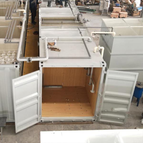 5-40C Temperature Range Integrated Sewage Treatment Plant for Municipal Wastewater Treatment