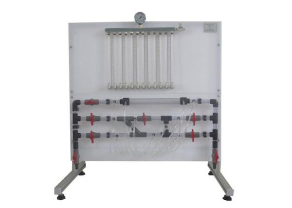 Energy Losses in Piping System Fluid Mechanics Lab Equipment Didactic Equipment