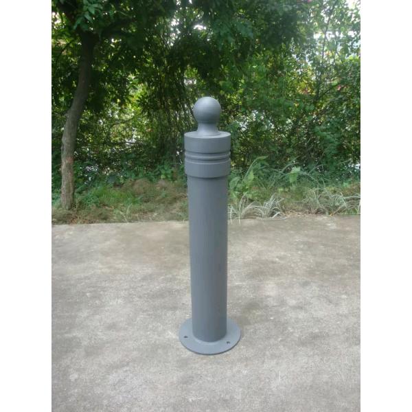 Безопасность Уличные декоративные съемные боллары Плескание Цинка Разбрызгивание порошкового покрытия