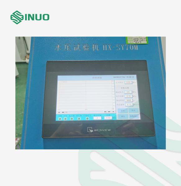 Automatic Hydraulic Pressure Testing System PLC Hydraulic Test Bench