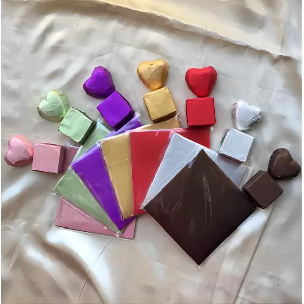 сопротивление жары упаковочной бумаги алюминиевой фольги качества еды 0.05mm толстое