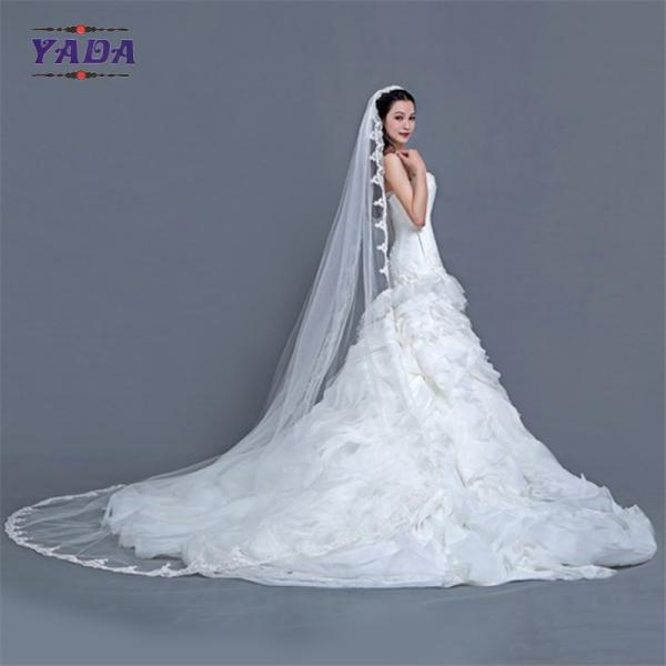 Новейший стиль кружева и вышивка из бусины плюс размер королевское тюльское платье пакистанские свадебные платья