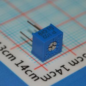 3362P-1-102LF Trimpot 1kΩ Potenciómetro de Precisión de 10 Vueltas ±10%