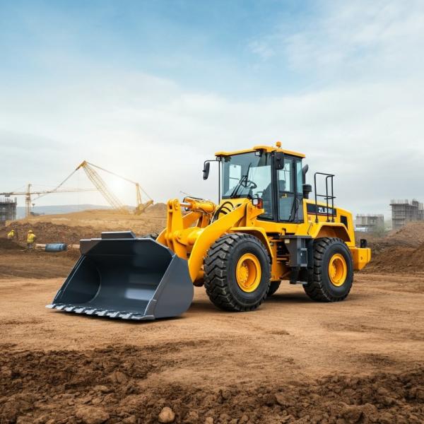 Bucket 4.5m3 ZL50GV 5 tonnes chargeur à roues durable fiable
