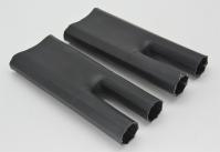 Aislamiento eléctrico impermeable 2 núcleos calor encogida Dedo manga de cable botas de escape