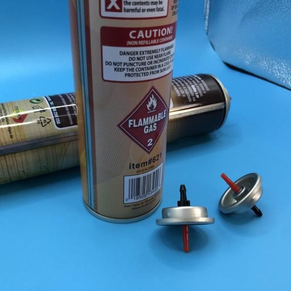 Пластиковый/металлический газовый фонарик клапан пополнения прозрачный лакированный стаканный стакан и буна прокладка