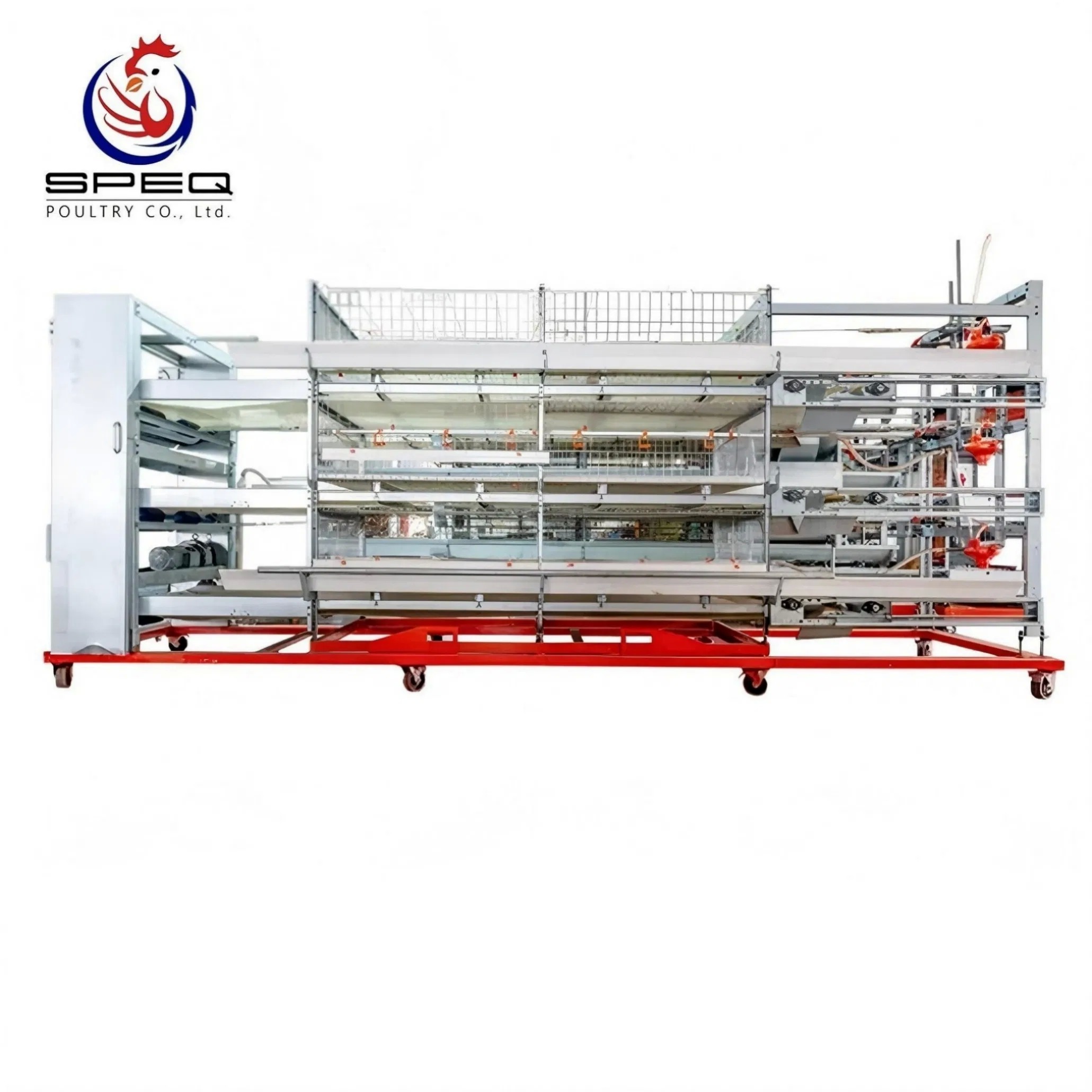 Automatic H Type Chicken Cage Multi Tiers Stacked Poultry Farms Layer Cage