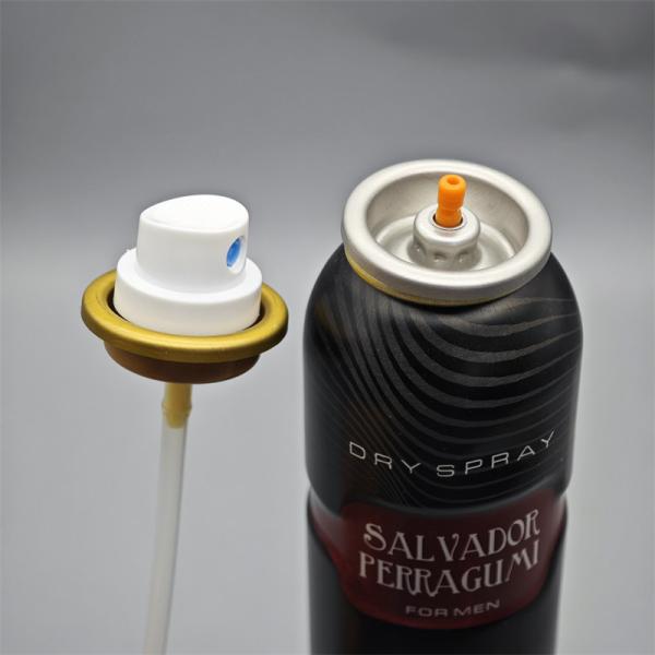 Sustainable Deodorant Body Spray Valve for Natural Products with Eco-Friendly Materials