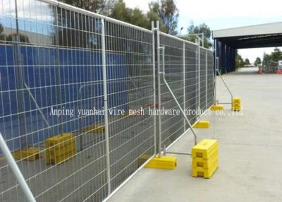 Malha rápida galvanizada removível Dimenion de cerco provisório 2400x2100mm
