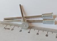 3x65mm Base de solda de alumínio Bi Metallic Pins de isolamento para fixação de folha de isolamento