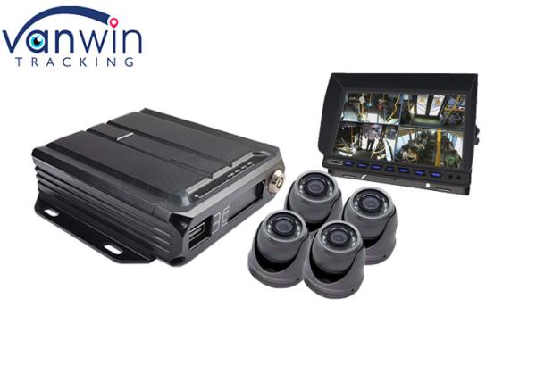 mdvr de carte d'écart-type de 1080P AHD 4ch 3g 4g GPS pour de mini flottes d'autobus de taxi