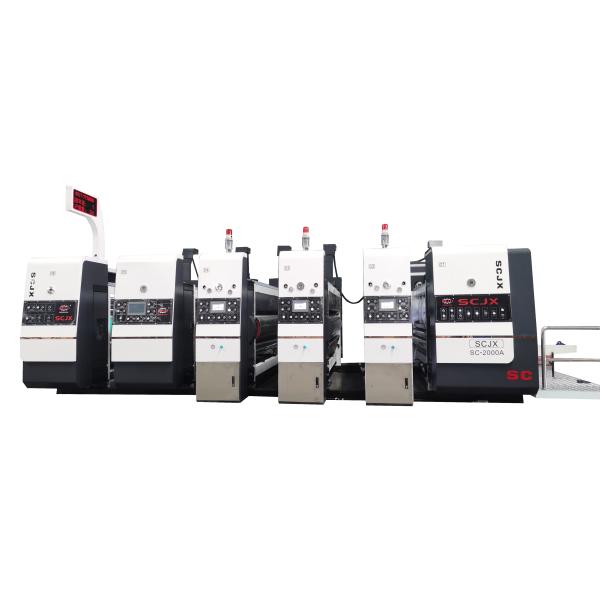 480 Karton Box Corrugated Carton Flexo Printing Machine Maker