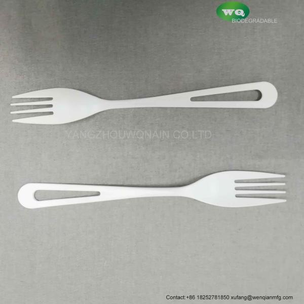 7.5 Inch Biodegradable Cpla Cutlery Perfect For Parties, Weddings, Events, Bbqs  Disposable Plastic Products Safe To Use