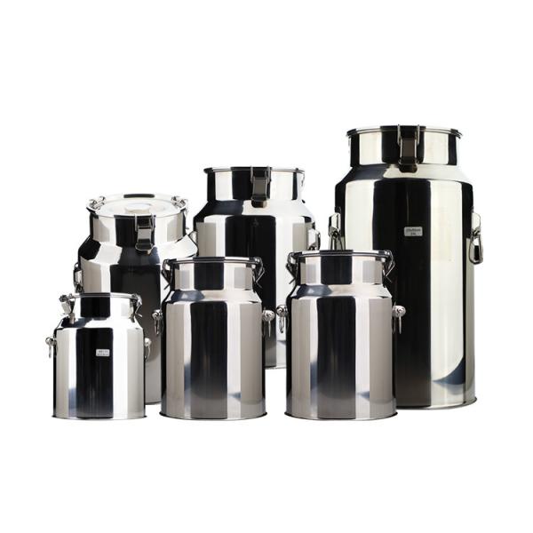 Контейнер молока 316L качества еды материальный стальной с ведром ведра крышки