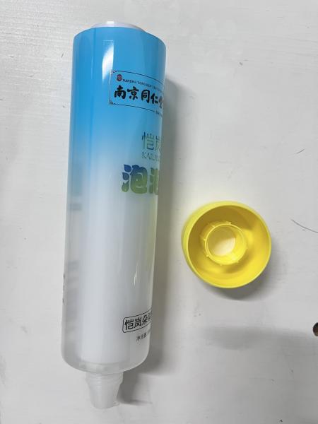 PE Custom Cosmetic Tubes Dual Cosmetic Containers Tubes 130ml - 250ml With Screw Cap