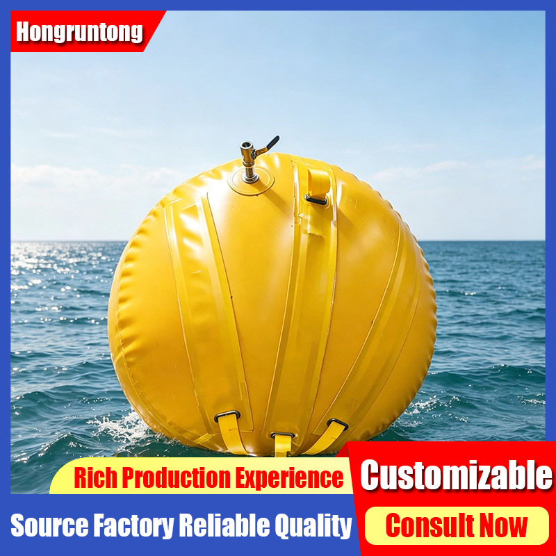 Underwater Lift Bags with High Load Bearing Capacity Reinforced Lifting Straps for Long Service Life in Diving Salvage Projects