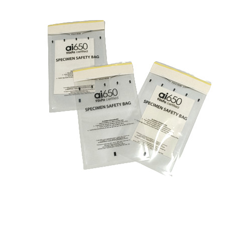 emballage étanche de carton de diverses tailles de sac du Biohazard 95kPa