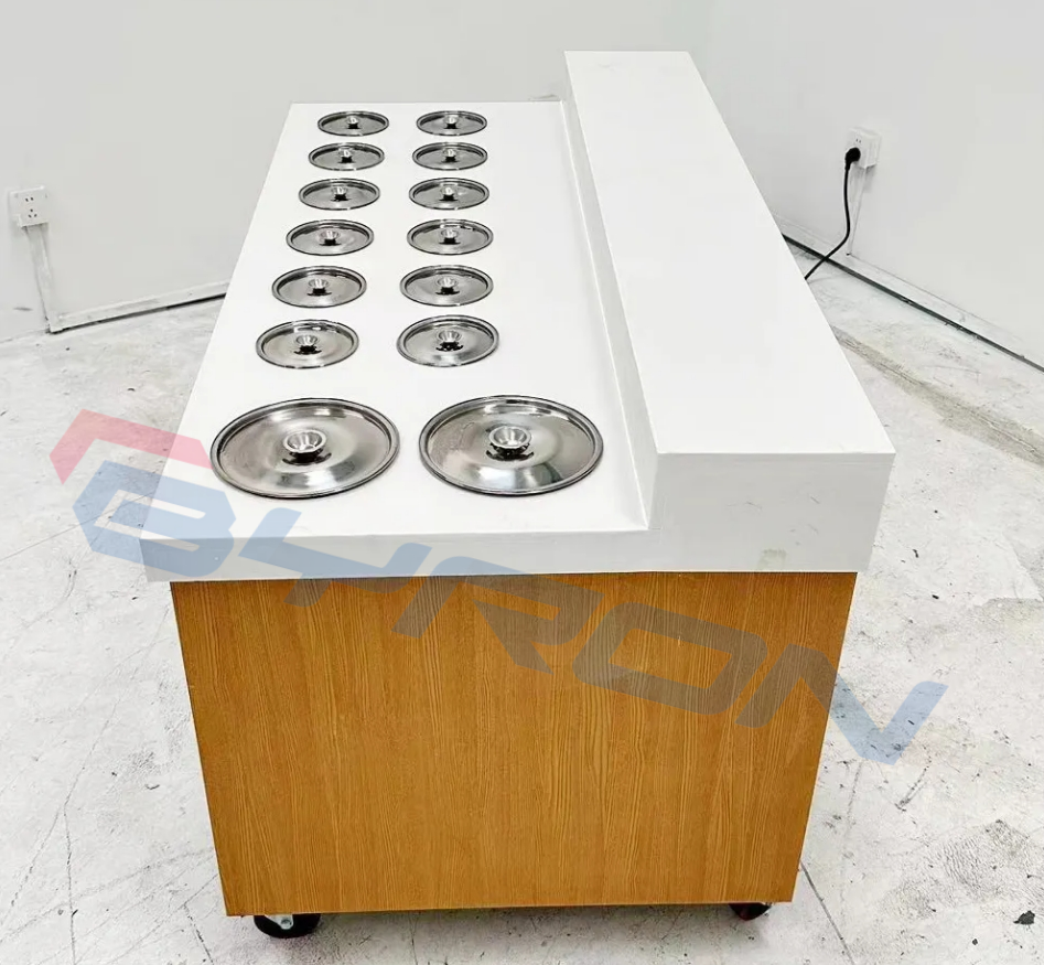 Condiment Hotpot Refrigerator Malatang Open Merchandiser Refrigerator