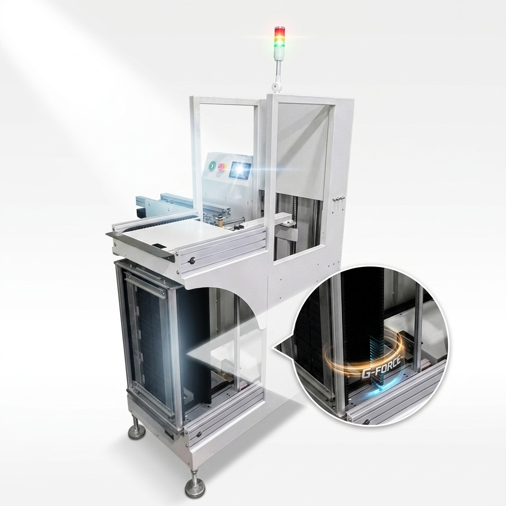 L-shaped PCB feeding machine, fully automatic board feeding equipment