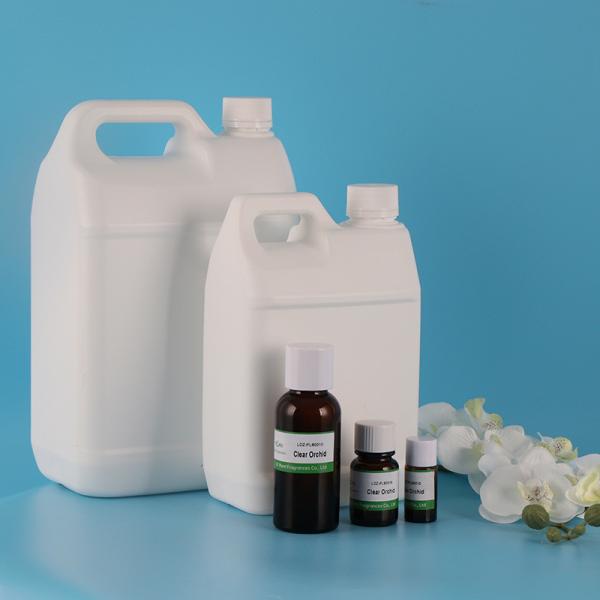 100% d'huile de parfum d'orchidée organique essence florale pour la fabrication de produits cosmétiques / soins de la peau