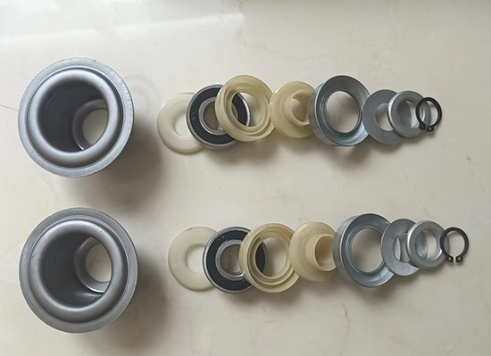 Bearing Housings End Caps Metal Covers Seal Kits Circlips for Conveyor Rollers