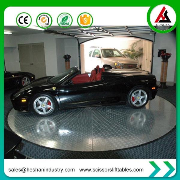 Платформа выставки автомобилей выставки узкого поворотного стола автомобиля подъездной дороги электрическая вращая
