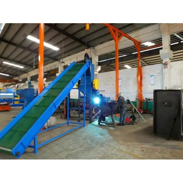 Recycling Plastic Bottle Machinery System Plastic Granulator Machine