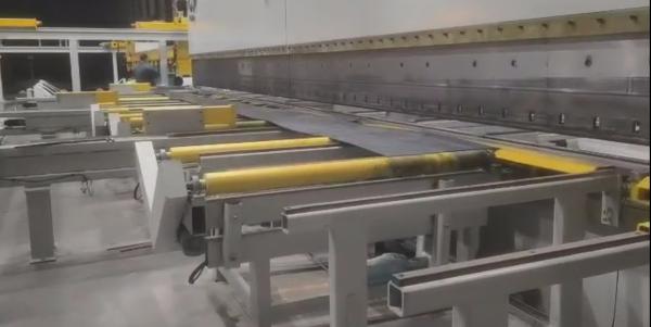 2-WE67K-650/6500 CNC Tandem Electric Press Brake Steel Plate Bending Machine