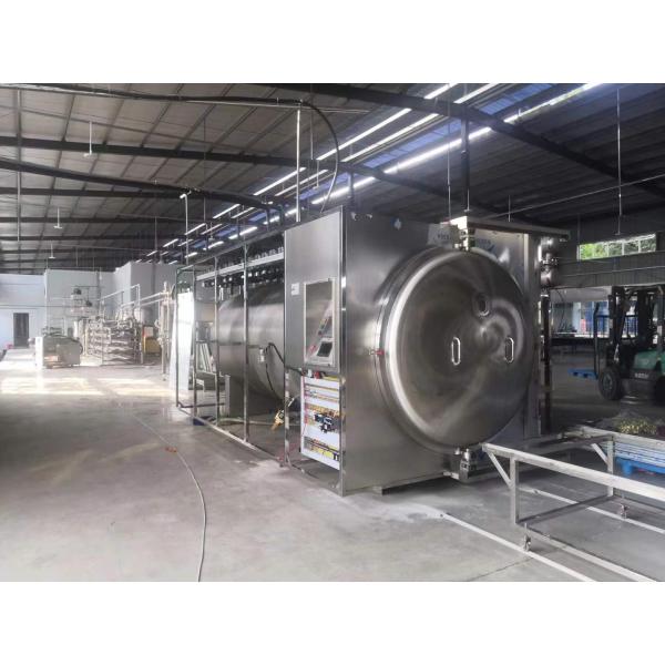 Сушилка микроволны вакуума фрукта и овоща воздушного охлаждения 9KW более сухая