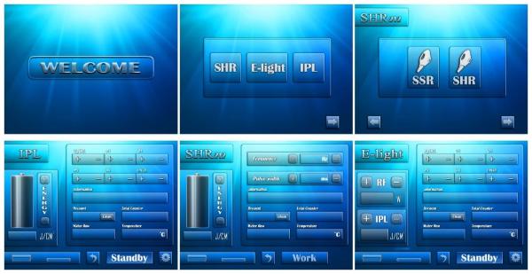 SHR Elight IPL 3 in 1 super hair removal machine