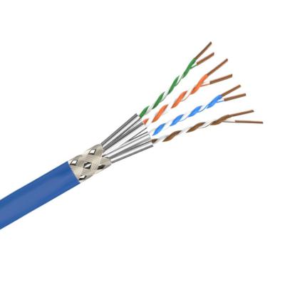 22AWG LSZH SFTP CAT 8 Cable For Data Centers Industrial Networks