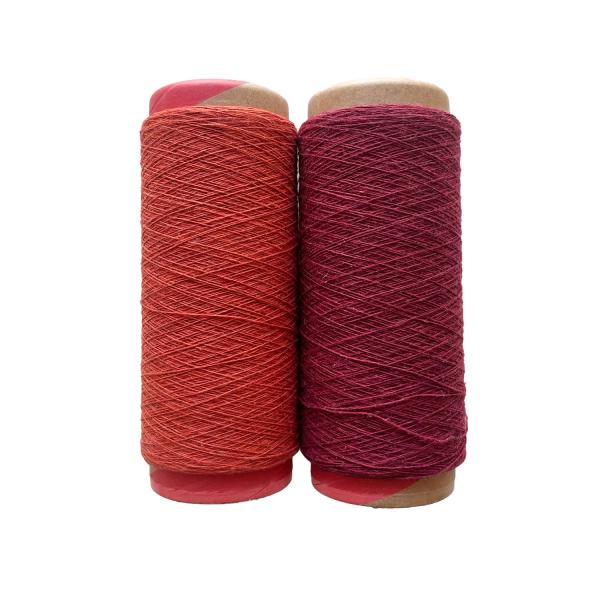 Ne6/1 fils de tapis, fils régénérés pour tricotage de tapis