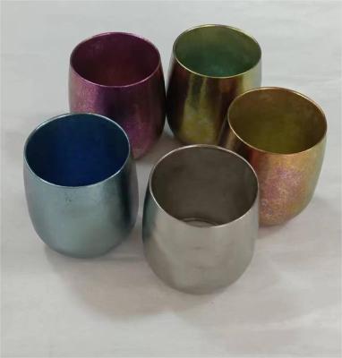 Portable Pure Titanium Ice Water Mug Double Insulated Beer Cup
