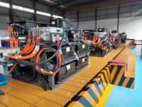 Corriente de carga máxima personalizada 200 kWh Baterías de litio de trabajo pesado para equipos de hierro amarillo Alta densidad de energía