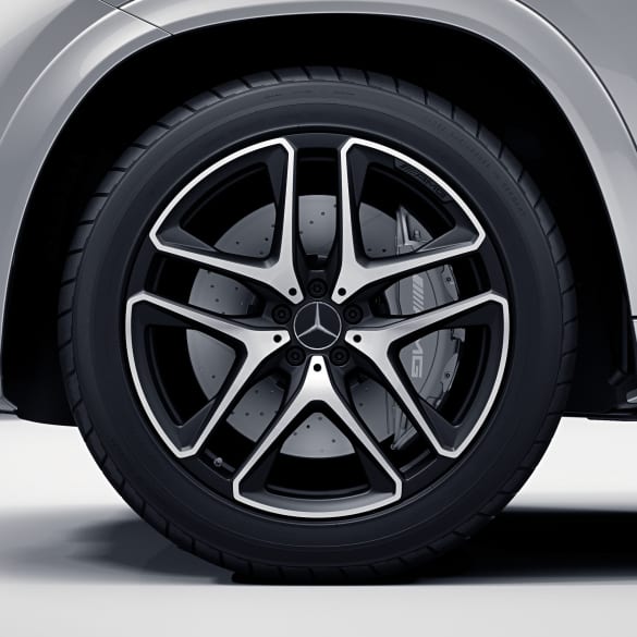 Matte 66.6 Hole 21 Inch Black Alloy Wheels , ET51 21 Inch Car Rims