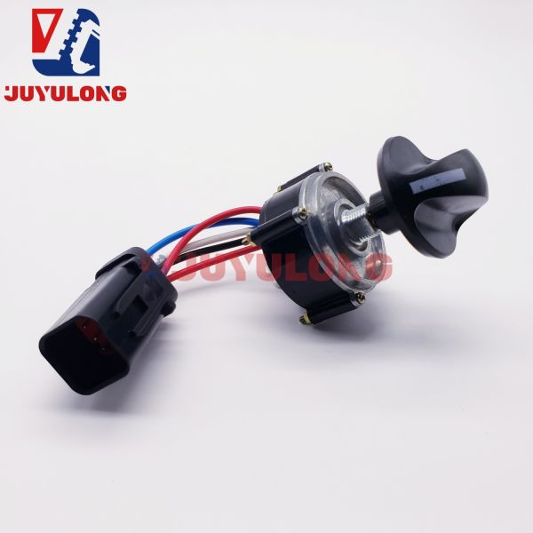 JUYULONG Throttle Knob Switch Controller for  CAT E313/320/323/329/330/336/349 Excavator Construction Machinery Parts