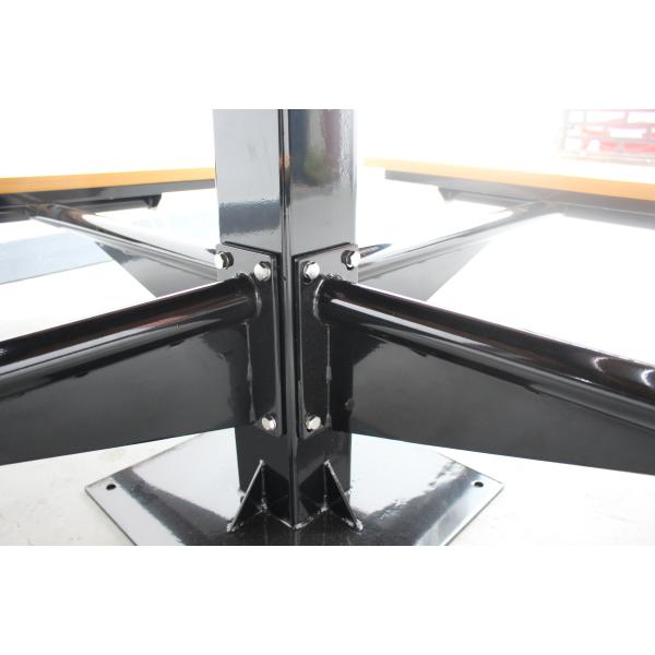 Square Garden Наружные пикник столы с четырьмя скамейками мягкая стальная рама