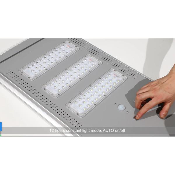 150W All In One High Quality IP65 Waterproof Integrated Solar Street Light Streetlight Outdoor With Pole