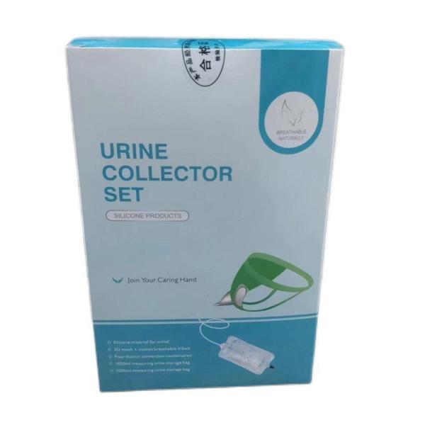 Physical Disinfection 2000ml Silicone Adult Collection Disposable Urine Bag for Elderly