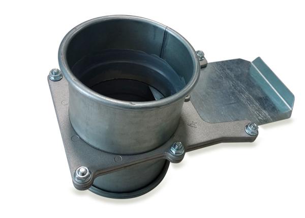 Dust Removal Pipe connect Dust Collection Blast Gate , slide damper