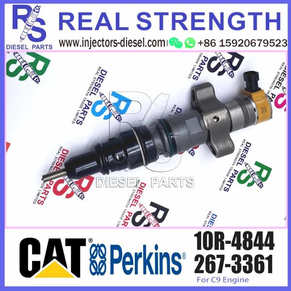 387-9437 injecteur commun 10R-4844 de rail de carburant chaud de vente pour le moteur C9 de Caterpillar
